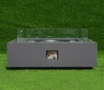 High Quality Modern Corten Steel Fire Pit Patio Garden Propane Gas Eco-Friendly Powder Coated Furniture
