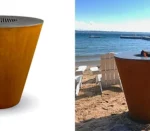 Good Quality Corten Outdoor Barbecue Grill Charcoal, Bbq Grill Charcoal Smoker, Yakiniku Grill Table Korean Bbq