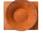 Custom Logo Eco Friendly Corten Steel Charcoal BBQ Grill-Heavy Duty Outdoor Warming Grill with Oxygen Depletion Safety Device