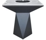 Metal Top Sale Outdoor BBQ with Grill Corten Steel Factory Design