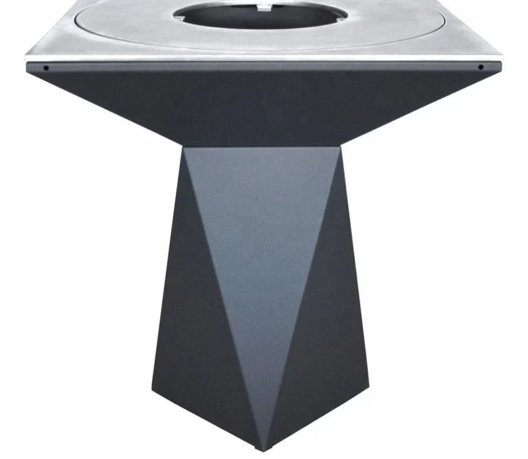 Metal Top Sale Outdoor BBQ with Grill Corten Steel Factory Design