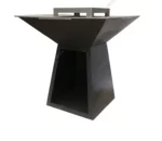 Metal Top Sale Outdoor BBQ with Grill Corten Steel Factory Design