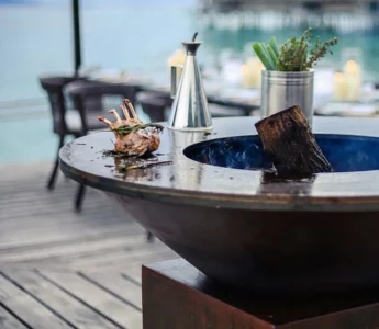 Corten Steel Barbeque Charcoal Metal Fire Pit Corten Steel Barbecue Grill Brazier Durable BBQ Grills