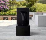 Home Garden Outdoor Camping Corten Steel Wood Burning Metal Outdoor BBQ Table Fire Pit