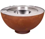 New Design Patented Barbeque Charcoal Grill Outdoor Item GN-BBQ-212 Corten Steel BBQ Grills