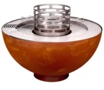 New Design Patented Barbeque Charcoal Grill Outdoor Item GN-BBQ-212 Corten Steel BBQ Grills