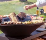 Custom Garden Backyard Camping Outdoor Charcoal Steel Barbecue Grill for >5 People with Flame Safety Device