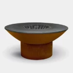 Modern Durable Barbecue Charcoal Grill Bbq Grills Outdoor Corten Steel Bbq Grill