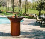 Modern Durable Barbecue Charcoal Grill Bbq Grills Outdoor Corten Steel Bbq Grill