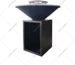 Rust Corten Steel Fire Pit Heavy Duty Bbq Heavy Duty Bbq Fire Pit Bbq Grill