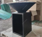 Bbq Corten Steel Bbq Rusty Corten Steel Fire Pits With Log Store Steel Bowl Fire Pit Corten Bbq