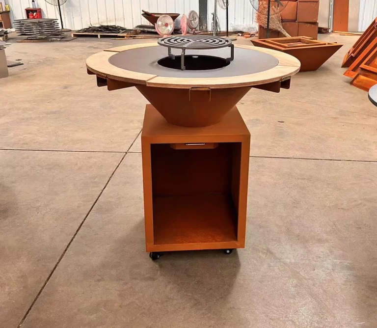 Top Sell Corten Steel Fire Pit Barbecue Grill Bbq Grill Bbq Grill