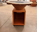 Top Sell Corten Steel Fire Pit Barbecue Grill Bbq Grill Bbq Grill