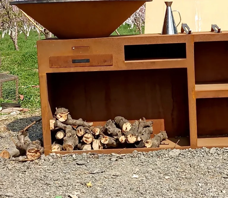 Outdoor Rust Corten Steel Bbq Grills Corten Steel Bbq Fire Pit Corten Outdoor Bbq