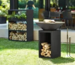 Barbecue Bbq Grill Corten Steel Bbq Steel Corten Steel Fire burner Bbq