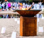 Barbecue Bbq Grill Corten Steel Bbq Steel Corten Steel Fire burner Bbq