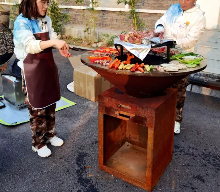 Corten Outdoor Kitchen BBQ Grills Durable and Stylish Outdoor Barbecue Grills