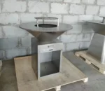 Commercial Outdoor Backyard Grill Stainless Steel Barbecue Pit Outdoor Charcoal BBQ for Cooking