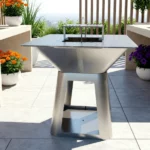 Commercial Outdoor Backyard Grill Stainless Steel Barbecue Pit Outdoor Charcoal BBQ for Cooking