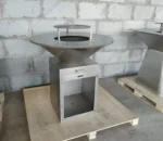Wholesale Customized Modern Outdoor Barbecue Grill Steel Fire Pit BBQ Grill for Sale