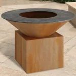 High Quality Camping Bbq Charcoal Grill Corten Steel Fire Pit BBQ Grill