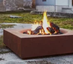 High Quality Camping Bbq Charcoal Grill Corten Steel Fire Pit BBQ Grill