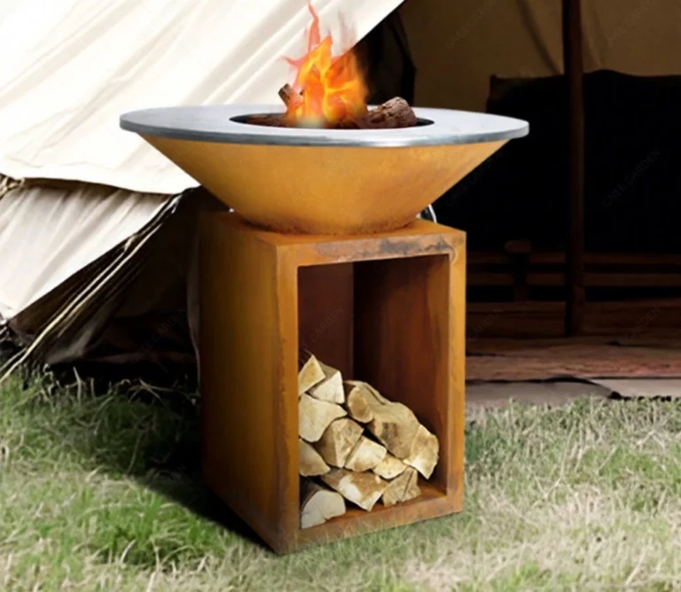 Wholesale Modern Style Heavy Duty Outdoor Corten Steel Rust BBQ High Quality Corten Metal