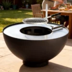 Popular BBQ Grills Corten Steel BBQ Fire Pit Table