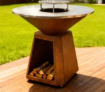 Commercial Barbecue Charcoal Tripod Bbq Grill Smoke Barbecue Grill Metal Outdoor Barbecue Fire Bowl