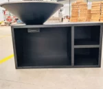 Corten Outdoor Grill Barbeque Grill Camping Outdoor Corten Steel Heavy Duty BBQ