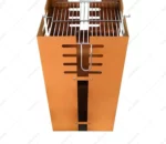 Charcoal Portable Folding Barbecue Grill Corten Steel Wood Fired Barbecue Grill