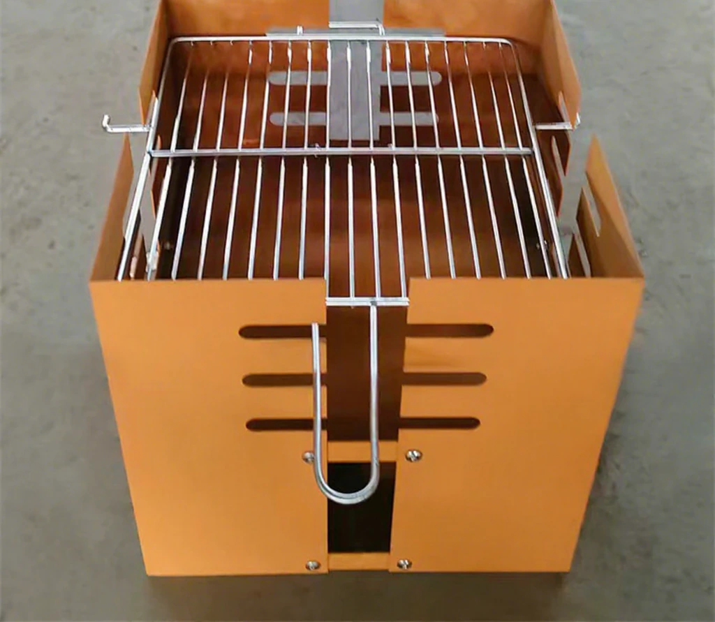 product_image_1775564413_70025576 Factory Latest Square Cooking Corten Steel Fire Pit Barbecue Grill
