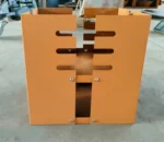 Brand New High Quality Modern Corten Steel BBQ Grills with Trolley Easily Assembled for Charcoal & Wood Burning