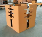 Brand New High Quality Modern Corten Steel BBQ Grills with Trolley Easily Assembled for Charcoal & Wood Burning