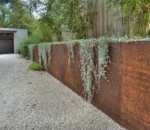 Custom Outdoor Corten Steel Planter Box-10 Pcs Eco-Friendly Modern Design Flower Pots for Home & Garden