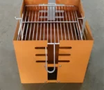 Outdoor Barbecue Charcoal Corten Steel Barbecue BBQ Grill BBQ