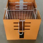 Customized Corten Steel Fire Pit Metal Table Barbecue BBQ Grills