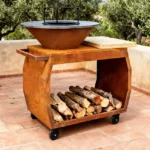 Corten Steel Fireplace Corten Steel BBQ Grill Corten Steel BBQ Firepit Grill