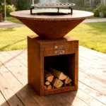Outdoor Corten Steel Bbq Grill Corten Steel Bbq Corten
