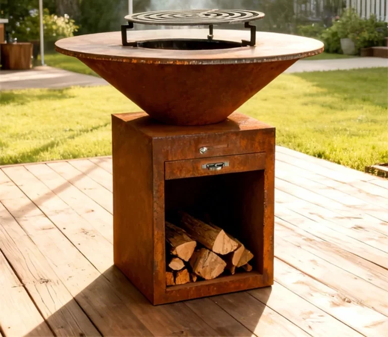Outdoor Corten Steel Bbq Grill Corten Steel Bbq Corten