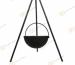 Corten Steel BBQ Rotisserie Fire Pit Grill Barbecue Grill