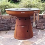 Corten Steel Metal Fire Table for Bbq Outdoor