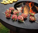 Corten Steel Metal Fire Table for Bbq Outdoor