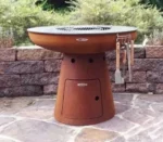Corten Steel Metal Fire Table for Bbq Outdoor