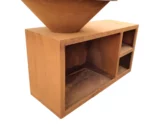 Outdoor Bbq Grills Corten Steel Fire Pit Table for Barbecue