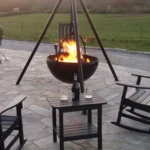 Modern Steel BBQ Grill Burner for Restaurant Use Outside Meat Chicken Korea Fish Hamburger Barbecue Powder Coated