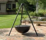 Modern Steel BBQ Grill Burner for Restaurant Use Outside Meat Chicken Korea Fish Hamburger Barbecue Powder Coated