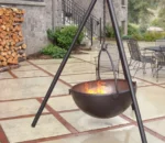 Pakistan Modern Powder Coated Steel BBQ Grill with Trolley for Indoor/Outdoor Use Commercial Restaurant Grade