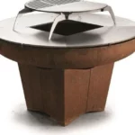 BBQ with Grills Color Corten Steel With Customize Logo
