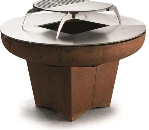 BBQ with Grills Color Corten Steel With Customize Logo